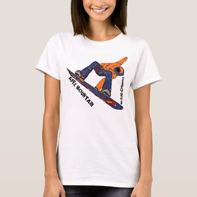 Apex Mountain BC Kanada Snowboard Ladys Tank (Vorderseite)