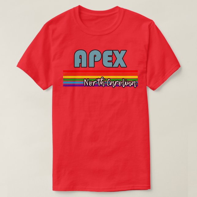 Apex North olina Pride Apex LGBT Geschenk LGBTQ Su T-Shirt (Design vorne)