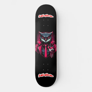 Apex Predator Series Red Owl Skateboard