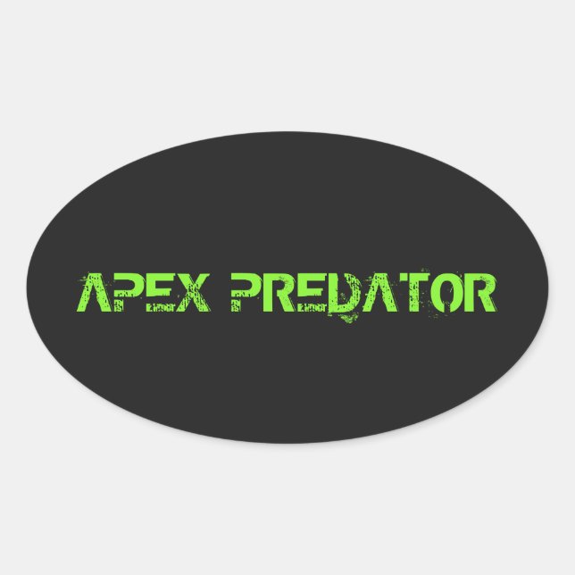 APEX PREDATOR STICKERS (Vorderseite)