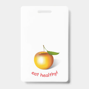 Apfel 3D Ausweis