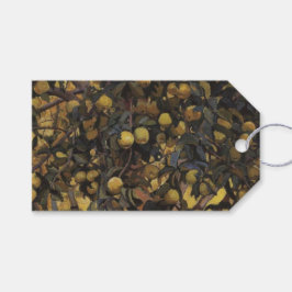 Äpfel an den Zweigen der Bäume (von Serebriakova) Geschenkanhänger