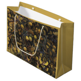 Äpfel an den Zweigen der Bäume (von Serebriakova) Große Geschenktüte