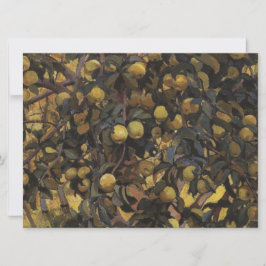 Äpfel an den Zweigen der Bäume (von Serebriakova) Karte