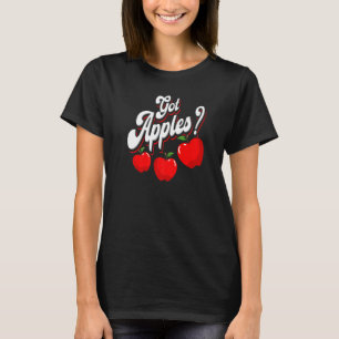 Apfel-Apfel-Bio-Obst-Bauer-Betrieb T-Shirt