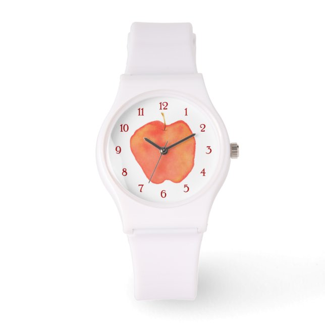 Apfel Armbanduhr (Vorderseite)