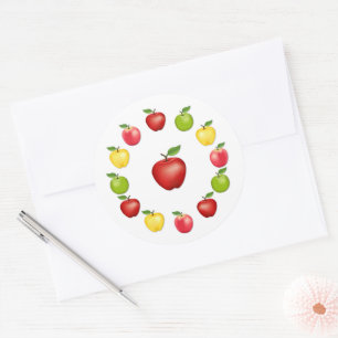 Apfel Aufkleber