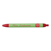 Apfel aus rotem Cartoon mit Individuelle Name