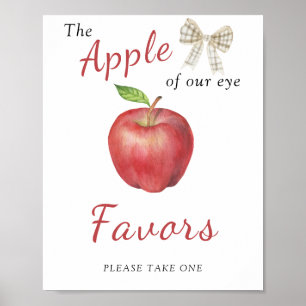 Apfel-Baby-Party - Geschenke Poster
