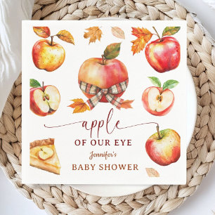Apfel-Baby-Party Geschlechtsneutrale Papiertücher Serviette