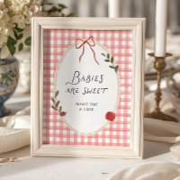 Apfel-Baby-Shower-Babys sind süß