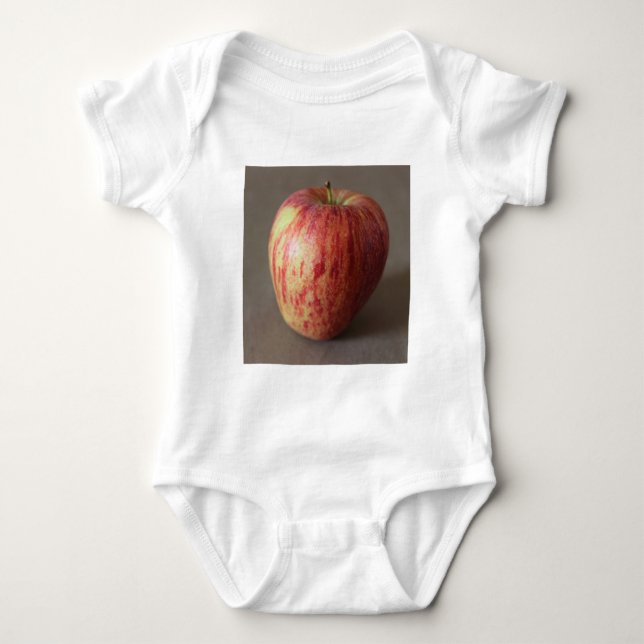 Apfel Baby Strampler (Vorderseite)
