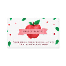 Apfel-Beilage zum Thema "Windeln"