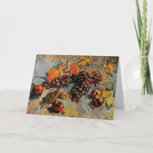 Äpfel, Birnen, Zitronen, Trauben von Vincent van G Karte