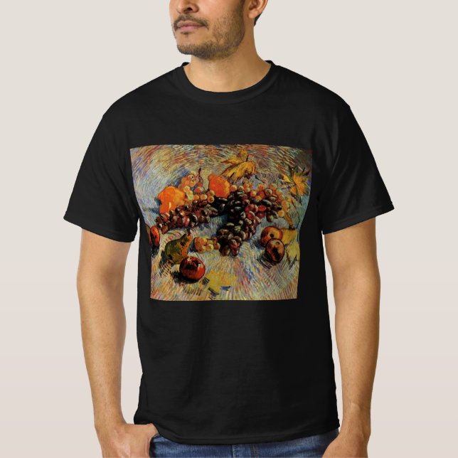 Äpfel, Birnen, Zitronen, Trauben von Vincent van G T-Shirt (Vorderseite)