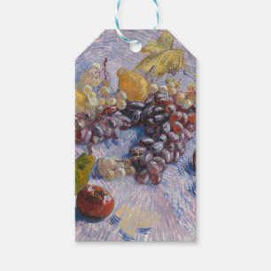 Äpfel, Birnen, Zitronen und Trauben   Vintage Artw Geschenkanhänger