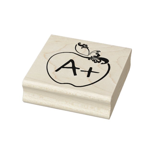 Apfel blüht Lehrer Gummistempel (Stempel)
