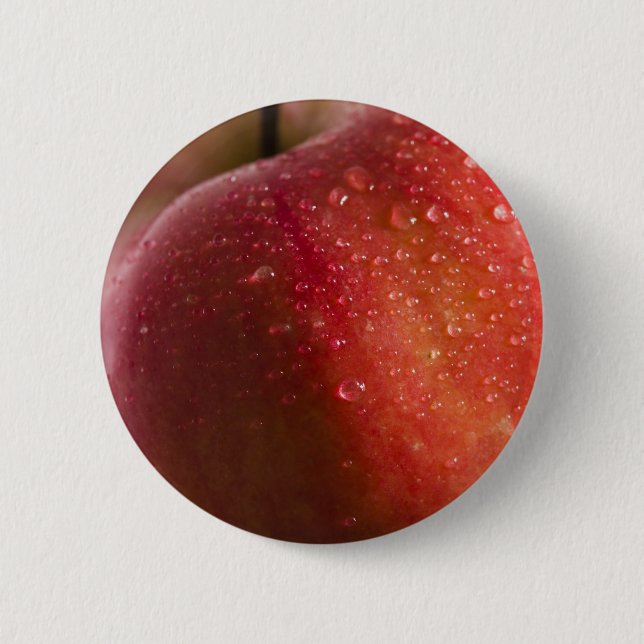 Apfel Button (Vorderseite)
