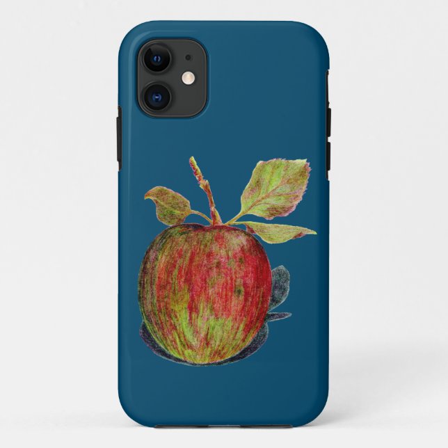 Apfel Case-Mate iPhone Hülle (Rückseite)