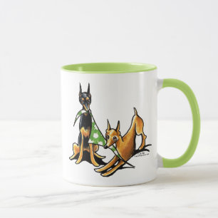 Äpfel des Zwergpinscher-n Tasse