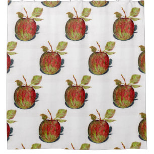 Apfel Duschvorhang