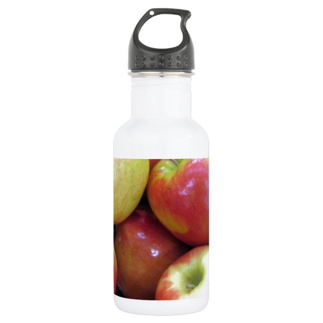 Äpfel Edelstahlflasche (Vorderseite)