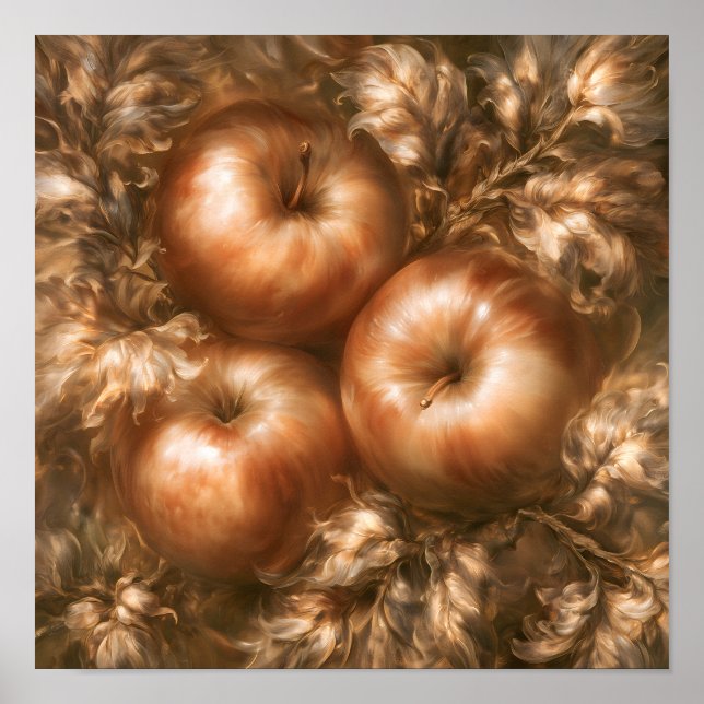 Äpfel ernten poster (Vorne)