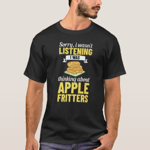 Apfel-Fritter-Rezepte Donuts Brot Glutenfrei Veg T-Shirt