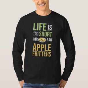 Apfel-Fritter-Rezepte Donuts Brot Glutenfrei Veg T-Shirt
