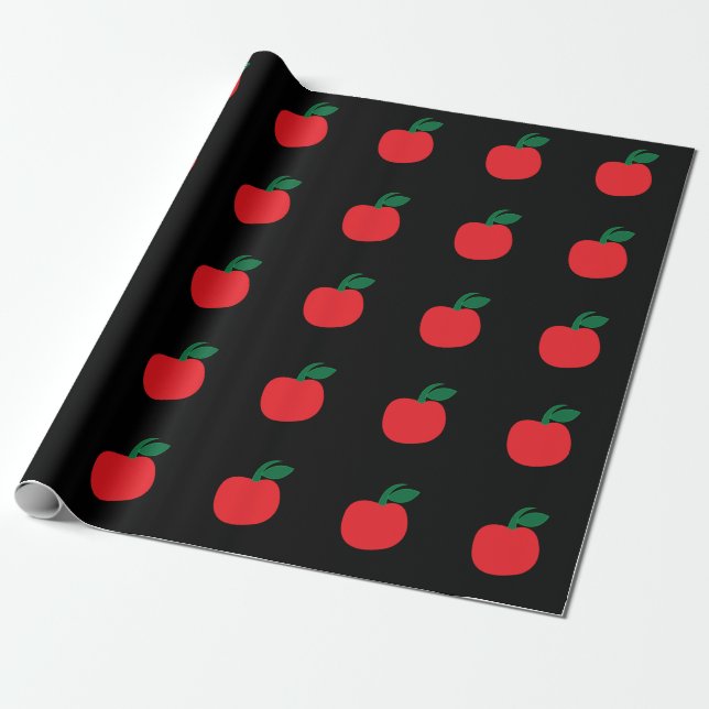 Apfel Frucht Apfel Geschenkpapier (Ungerollt)