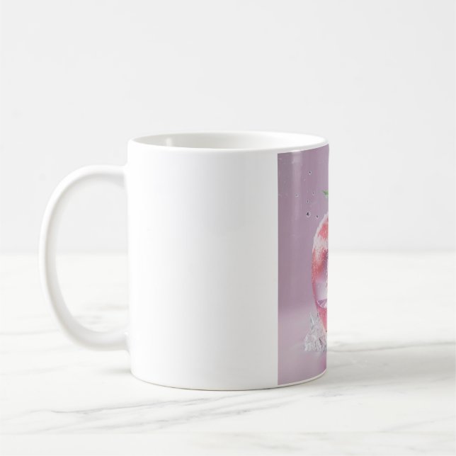 Apfel, gefroren kaffeetasse (Links)