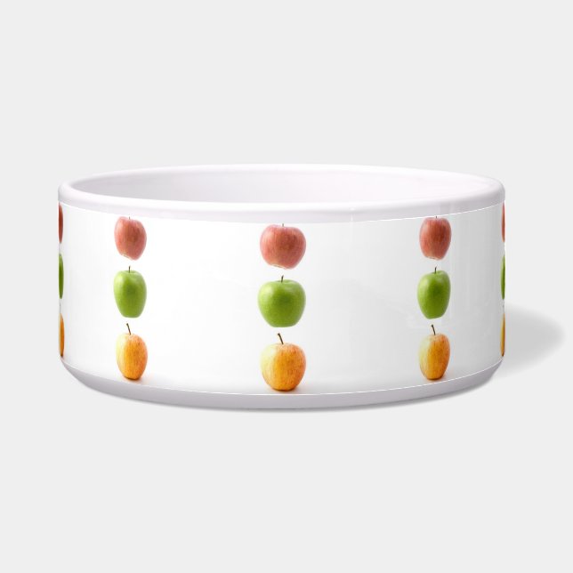 Äpfel Hausbowl Napf (Vorderseite)