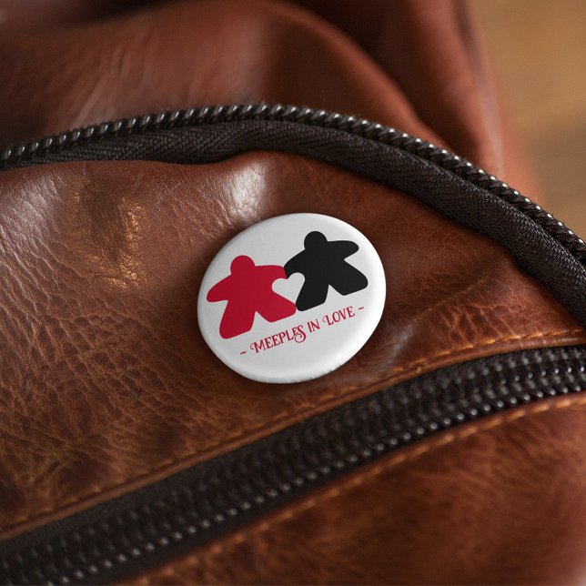 Äpfel in der Liebe, Rot und Schwarz Button (Von Creator hochgeladen)