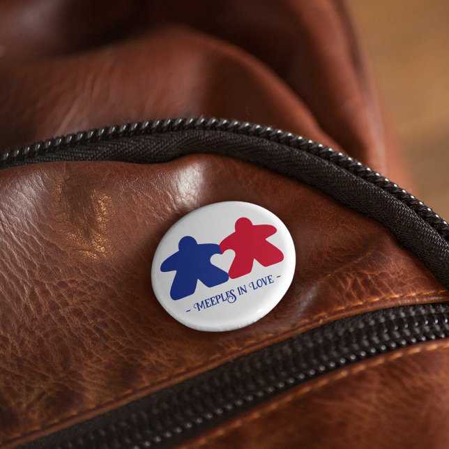 Äpfel in Liebe, Blau und Rot Button (Von Creator hochgeladen)