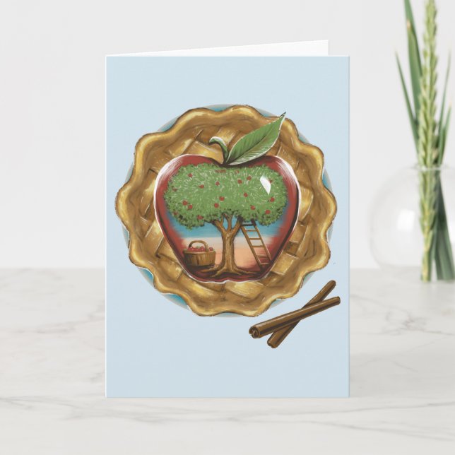 Apfel Karte (Vorderseite)