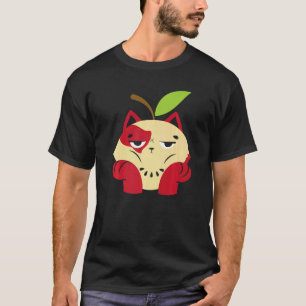 Apfel Katze Apfel Pflücktrupp Apfel Frucht T-Shirt