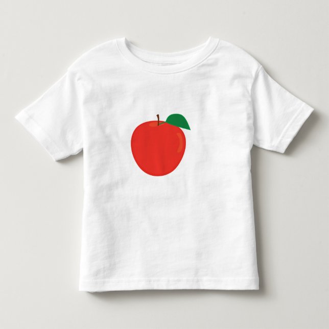 Apfel Kleinkind T-shirt (Vorderseite)