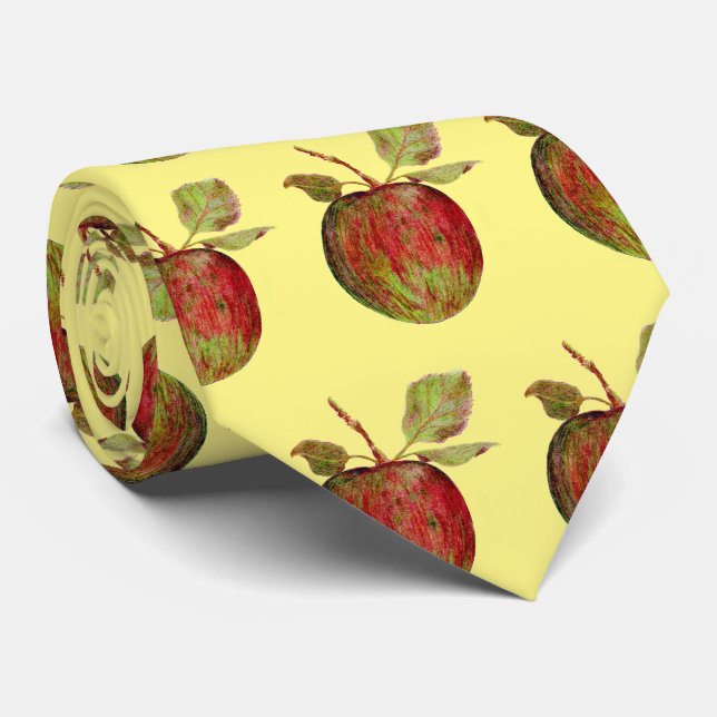 Apfel Krawatte (Gerollt)