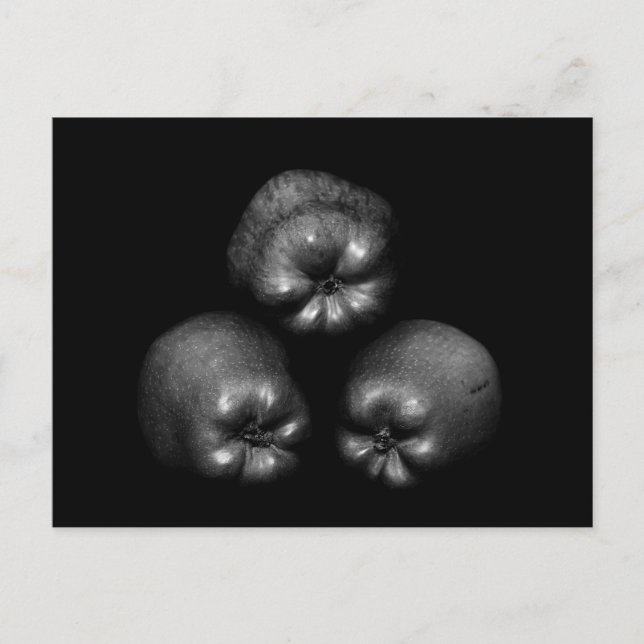 Äpfel - Kunst Klassisch Elegant Spaß einzigartig Postkarte (Vorderseite)