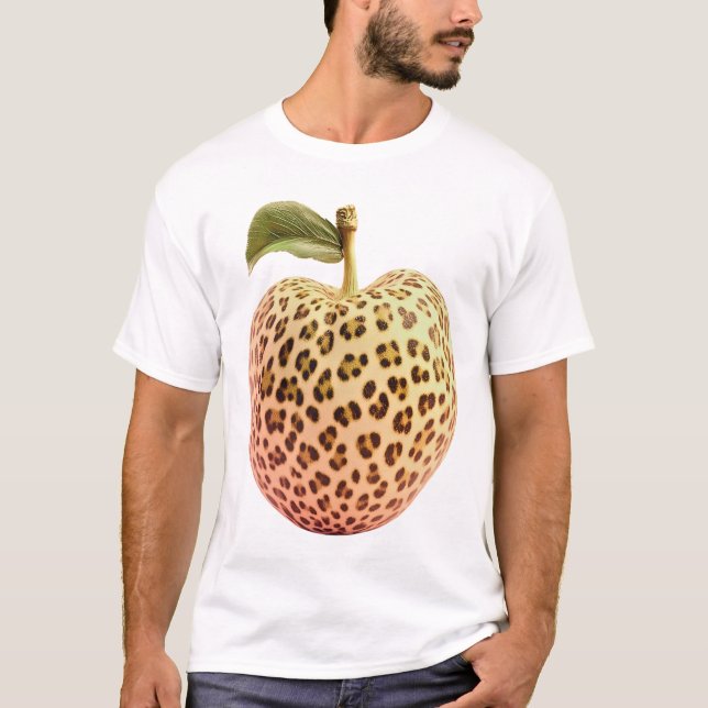 Apfel Leopard - Leopard Apple T-Shirt (Vorderseite)