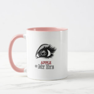 Apfel Mein Auge Schöne Augen Eyelashes Art Tasse