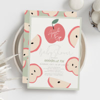 Apfel meiner Baby-Baby-Dusche im Auge Green Boy