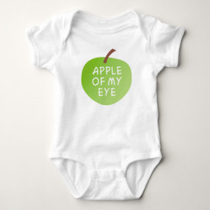 Apfel meiner Baby Green Hikingduck Strampler