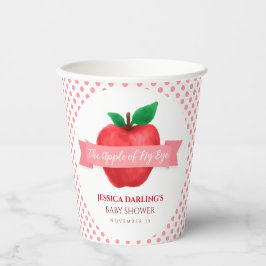 Apfel meines Augenfalles | Sommerthema Babydusche Pappbecher