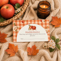 Apfel Meines Auges Herbst-Baby-Shower-Windel-Raffe