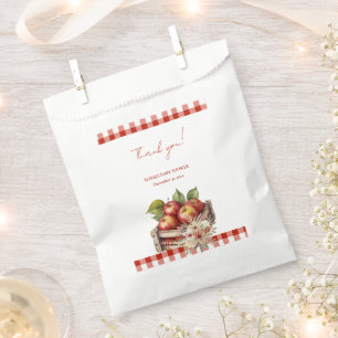 Apfel meines Auges Rote Obstgarten-Baby-Party Geschenktütchen