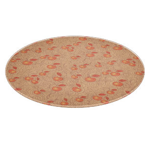 Apfel-Muster Schneidebrett