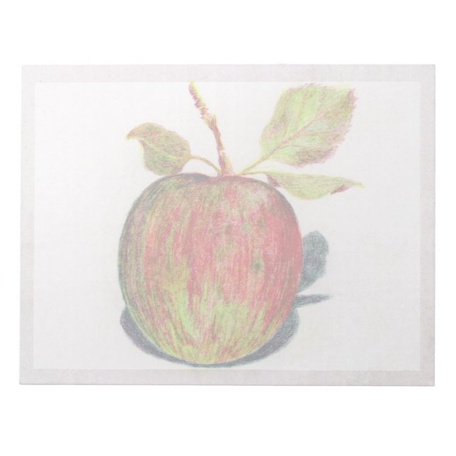 Apfel Notizblock (Vorderseite)