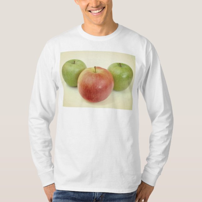 Äpfel Obst Foto T-Shirt (Vorderseite)