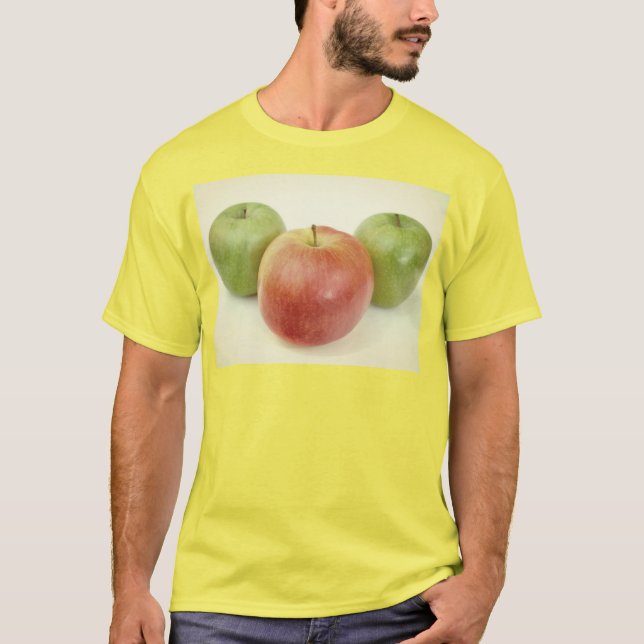 Äpfel Obst Foto T-Shirt (Vorderseite)